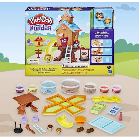 Ciastolina Play-Doh Builder Domek na drzewie E9048